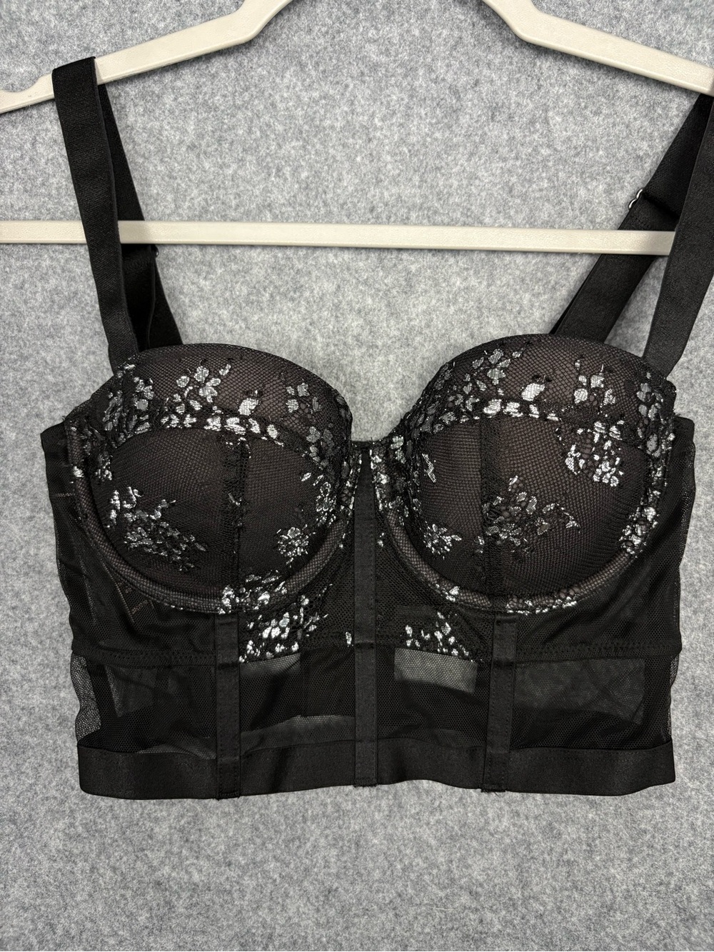 Victoria’s Secret Very Sexy 32C Lace Longline Bustier Corset